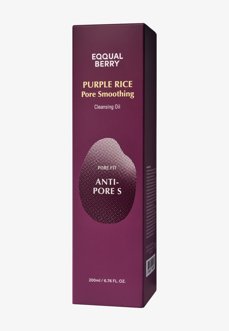 EQQUALBERRY Purple Rice Pore Smoothing Cleansing Oil 10 skincare-kbeauty-glowtime-eqqualberry purple rice pore smoothing cleansing oil